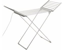 Elektrisch kledingroede met Vleugels Drywing InnovaGoods | Elektrisch kledingdroogrek | Verwarmd wasrek | Droogrekken inklapbaar 20 Stangen
