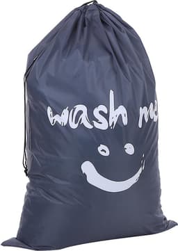 Waszak Wash Me - 60 x 90 cm - met trekkoord - Grijs — thumbnail 2