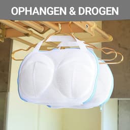 Premium Lingerie Waszak – BH Waszakje – Wasbol – Voor BH Met En Zonder Beugel – Waszakken – Kledingzakjes – Was Zakjes – Wasmachine Zakjes - Wasnet - Wasnetten - Wasnetjes — thumbnail 4