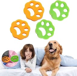 Narimano® -haarverwijderaar voor de wasmachine, herbruikbaar voor het verwijderen van haar-Wasmachine reinigingsgereedschap voor honden, katten, dierenharen, kleding, beddengoed — thumbnail 4