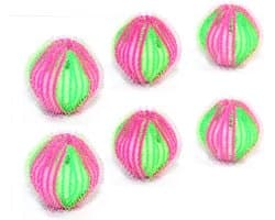 Wasballen 6 Stuks - Vuilvanger - Haren vanger - Wasmachinefilter berschermers - Wasbol - Wasballen - Wasbollen — afbeelding 1