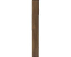 Wasmachine ombouw - Kast - Opbouwmeubel - Verhoger - Wasmachine meubel - Opbergkast - Hout - Bruin Eiken — thumbnail 5