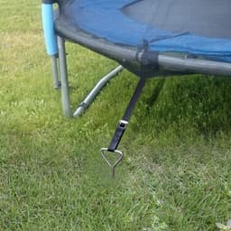 Heavy Duty Trampoline Anker Grondharingen Set van 4 - Hond Vast Bindt Tuin Trampoline Kit - Voor Tuin, Kamp, Schommelingen en Schuur — thumbnail 4