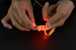 Flexibele LED-filament (3V 260mm, rood, 5-pack) FIT0808 — thumbnail 1