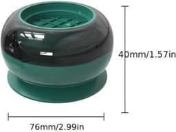 Bovista Wasmachine Verhoger - Wasdroger - Koelkast Verhoger - Met Wielen - Ombouw - 4 Stuks - Groen — thumbnail 4