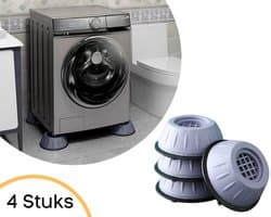 Wasmachine Demper - Trillingsdemper - Anti Slip Trilmats - Schokdemper - 4 Stuks Anti Tril Poten -