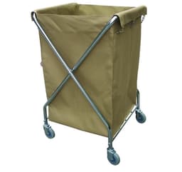 Jantex Linnenwagen - 220 Liter - 62x62x(H)98,5cm — thumbnail 1