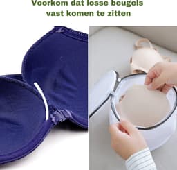 Waszak - Waszakken Voor Wasgoed - Waszakje Lingerie - Travel Organizer - Set Van 8 — thumbnail 4