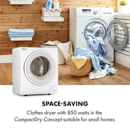 Jet Set 2500 wasdroger luchtafvoerdroger 850W EEK G 2,5kg 50cm wit — thumbnail 3