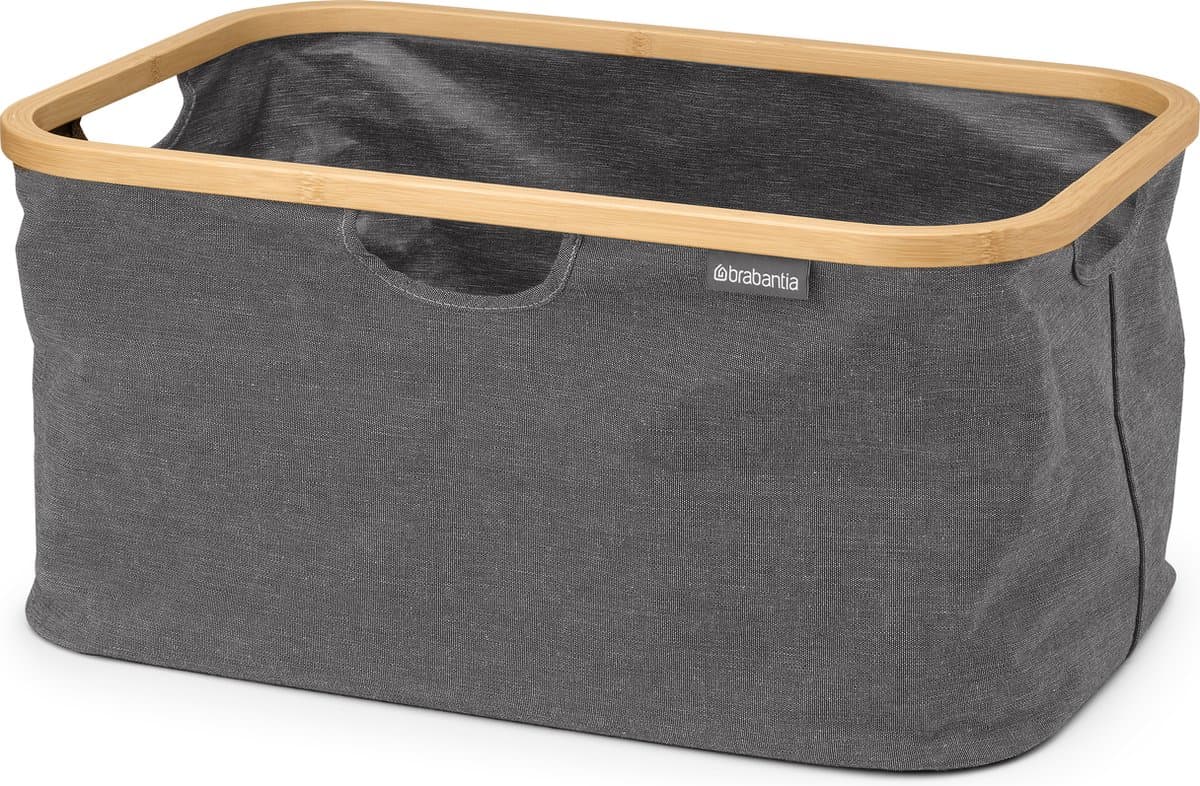Brabantia Wasmand - Opvouwbaar - 40 l - Pepper Black — afbeelding 1