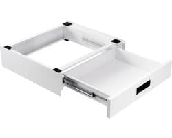 Bodo® Stapelkit - Tussenstuk met Opberglade - Wasmachine en Droger - Wit — afbeelding 1