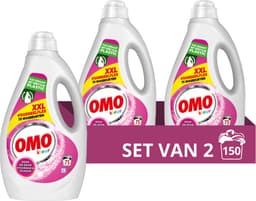 OMO Vloeibaar Wasmiddel Kleur 75 Wasbeurten - 2 x 3750 ml - Voordeelverpakking — thumbnail 5