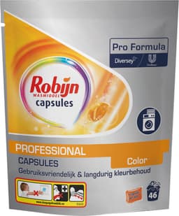 Robijn Professional Wasmiddel Capsules Color - 46 capsules — thumbnail 2