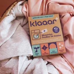 Klaaar Wasstrips Gekleurde Was – Wasmiddeldoekjes zonder Plastic - Laundry Strips 40 Strips — thumbnail 5