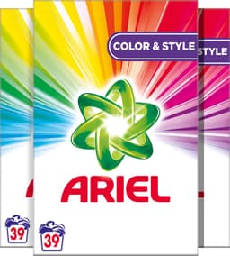 Ariel Color Waspoeder - 3 x 39 Wasbeurten - Voordeelverpakking — thumbnail 1