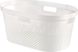 Curver Infinity Recycled Dots Wasmand - 40L - 2 stuks - Wit — thumbnail 5