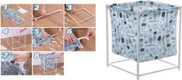 Pingyang Rongrong Handicraft Factory - Wasmand - 36l - Stabiele Constructie - Waterdichte Stof — thumbnail 2