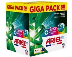 Ariel - +Touch of Lenor Unstoppables Color 4-in-1 Pods - 88 Wasbeurten