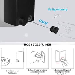 VELTRR® Waslijn Uittrekbaar - Wanddroogrek - Wasdraad — thumbnail 2