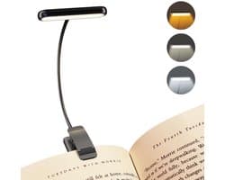 VELTRR® Leeslampje voor Boek - Loeplamp voor in Bed - Lamp met Klem