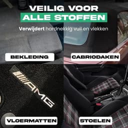 Detailrs Fabric Carpet Cleaner - Autobekleding Reiniger - Voor stoelbekleding, automatten & cabriodaken - Textielreiniger - 500ml — thumbnail 3