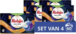 Robijn Wasmiddel - 3-in-1 Wascapsules - Black Velvet - 4 x 15 stuks - 60 Wasbeurten - Voordelverpakking — thumbnail 2