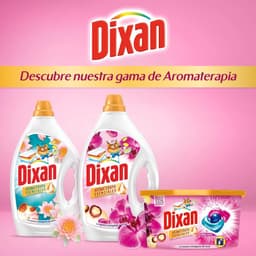 Dixan - Aromatherapy - Sensual Freshness - Vloeibaar Wasmiddel - 4x 1,5L - 120 Wasbeurten - Voordeelverpakking — thumbnail 5