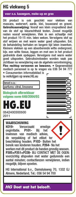 HG vlekweg 5 50ml — thumbnail 2
