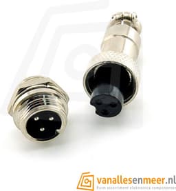 GX12-3 CONNECTOR, 3 PINS set — thumbnail 1