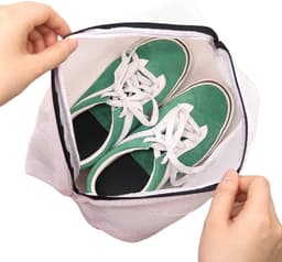 schoenen Waszak - Waszak groot - Waszakken - wasnet - 3 stuks - Waszak schoenen - 42 x 24 cm — thumbnail 2