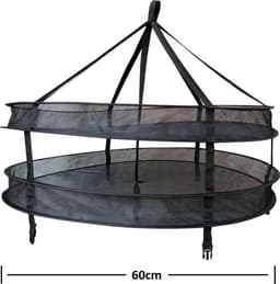 Droognet 60cm diameter 6 laags Heavy Duty Verstelbaar (GROEN) — thumbnail 4