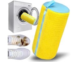 Duurzame en herbruikbare waszak voor sneakers, geschikt voor wasmachine en droger, ideaal voor schoenen en wasnet