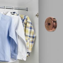 Uitschuifbare Waslijn - Drooglijn - Ruimtebesparend Drogen - Automatisch Intrekbaar - 9.5 Centimeter - Roségoud — thumbnail 4