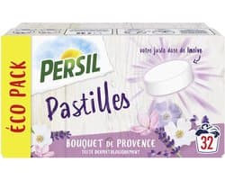 Persil Wastabletten voor de gevoelige huid, 32 wasbeurten, hypoallergeen, geur van katoenbloemen, dermatologisch getest.
