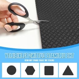 Anti-vibratie mat voor wasmachine en droger, rubberen vloerbescherming, 60 x 60 cm, trillingsdemper, onder-koelkast mat, geluidsisolatie — thumbnail 2