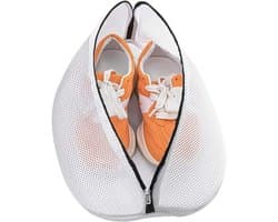 Multifunctionele waszak voor schoenen en sportschoenen, duurzame rits, ideaal voor het wassen van schoenen en bescherming tijdens het wassen