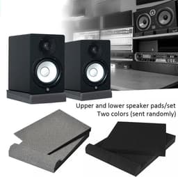 Subwoofer Isolatie Pads - Studio Monitor Dempers - Geluid Verbeteren - Hoge Dichtheid Schuim - 30x17x4cm - Zwart — thumbnail 5
