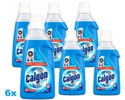 Calgon Power Gel – Wasmachine Reiniger & Anti-Kalk – 6 x 750ml – 90 Wasbeurten — afbeelding 1