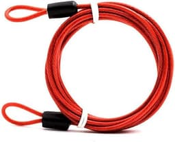 Kleding Lijn - Waslijn Draad - Kleding Drogen - Gegalvaniseerd Staal - 1.5 Meter - Rood — thumbnail 1