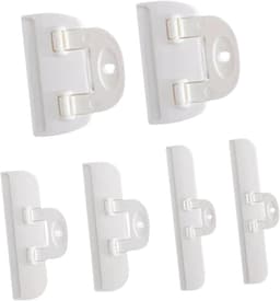 Zakken Klemmen - Afsluitclips - Voedsel Bewaren - Sterke Antislip Afsluiting - Set van 6 - Grijs — thumbnail 5