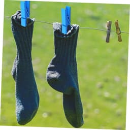 Houten Clips - Mini Pinnen - Knutselprojecten Versieren - Natuurlijk Hout - 100 Stuks - Blauw — thumbnail 5