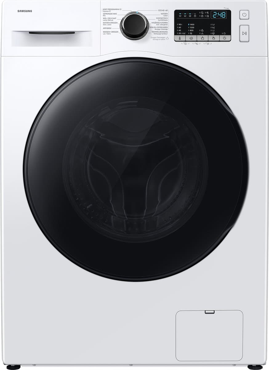 Samsung WD8UHG4U04BEEN - Was-droogcombinatie - 1400rpm - Energieklasse A - Wit - 5 jaar garantie in Nederland — afbeelding 1