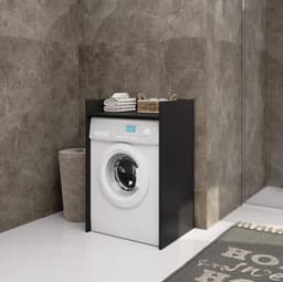 Wasmachine Ombouw - Opbouwmeubel - Kast Wasdroger - Meubel - comfort — thumbnail 4