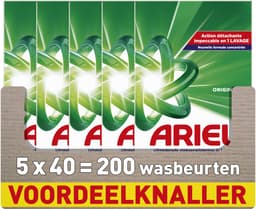 Ariel Snel Oplosbaar Waspoeder Original - 5 x 40 Wasbeurten — thumbnail 1