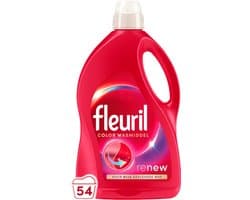 Fleuril Color - Vloeibaar Wasmiddel - Gekleurde Was - 54 wasbeurten - Grootverpakking