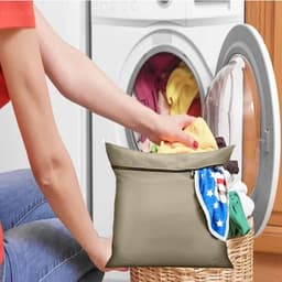 Waszak voor huisdieren - Beige - Beschermt wasmachine tegen vuil - Ideaal voor honden, katten en dekens - ShopVlot — thumbnail 2