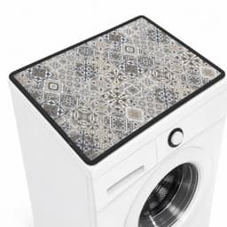VHV - Wasmachinemat - Beschermmat wasmachine - Drogerhoes bovenblad - Antislip apparaatmat - Voor wasruimte en keuken — thumbnail 1