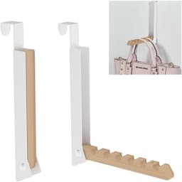 Dailygoods- Droogrek Opvouwbaar - Over de Deur Haken - Multifunctioneel - Kapstok - Draagbaar - 16 cm Uitgeschoven — thumbnail 1