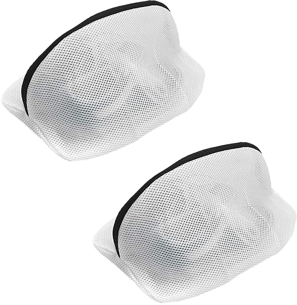 Dailygoods- Schoenwaszak Dubbel Laag - Waszakken voor Wasgoed - Waszak Schoenen - Wasnet - Opbergzak - Veilig Rits — afbeelding 1
