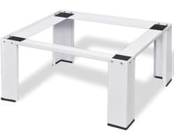 Wasmachine Onderstel - Apparaat Verhoger - Comfortabel Wassen - Stabiele Stalen Constructie - 63 x 54 x 31 cm - Wit